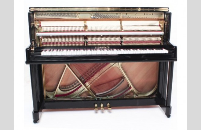 Steinhoven SU 112 Polished Ebony Upright Piano All Inclusive Package - Image 4